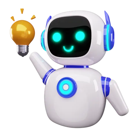 Idea de robot  3D Icon