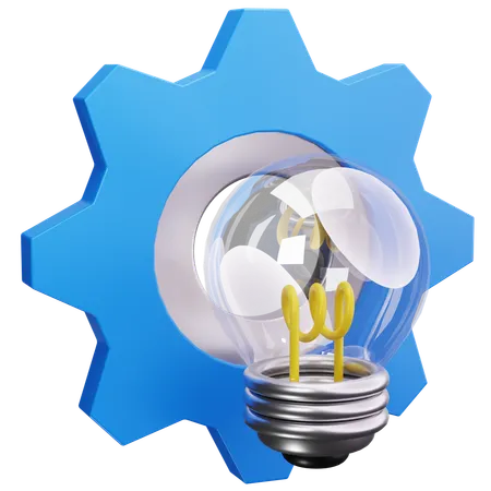 Idea Settings  3D Icon