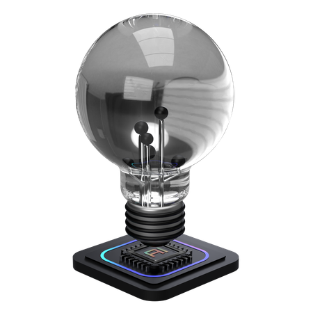 Idée ampoule  3D Icon