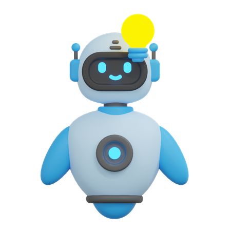 Robot d'idées  3D Icon