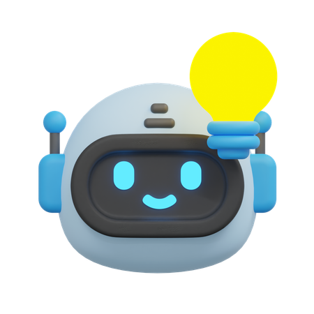 Robot d'idées  3D Icon