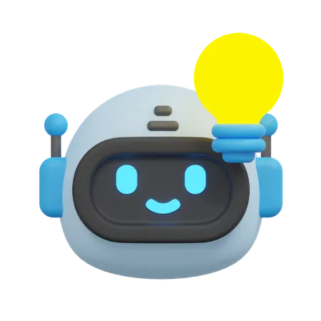 Robot d'idées  3D Icon