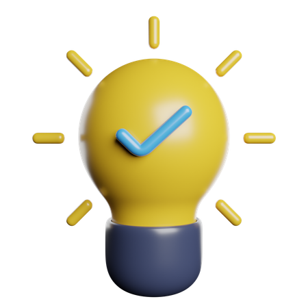 Idée créative  3D Icon