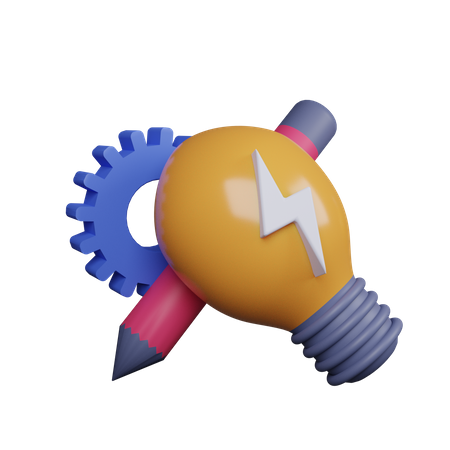 Idée créative  3D Icon