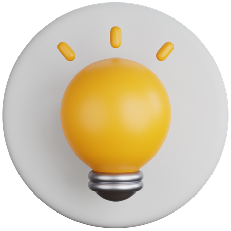 Idée créative  3D Icon
