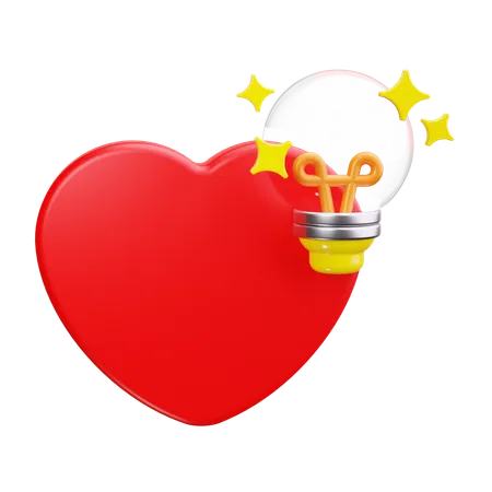 Idée d'amour  3D Icon