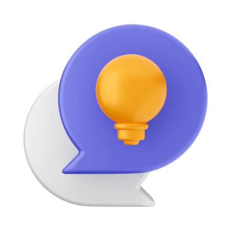 Idée de discussion  3D Icon