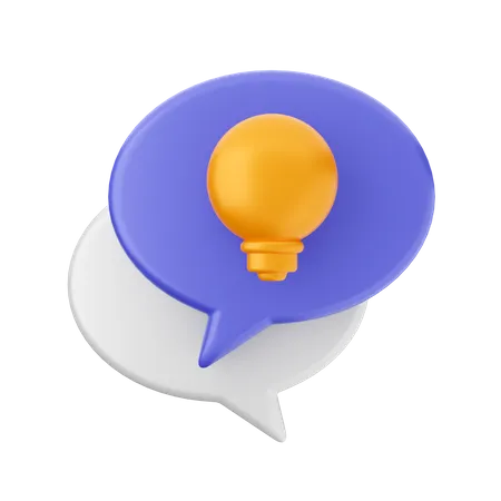 Idée de discussion  3D Icon