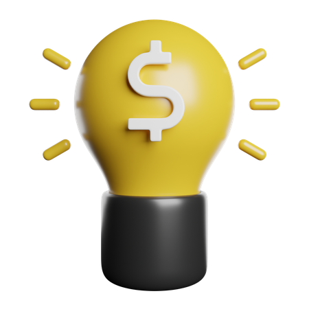 Idée de financement  3D Icon