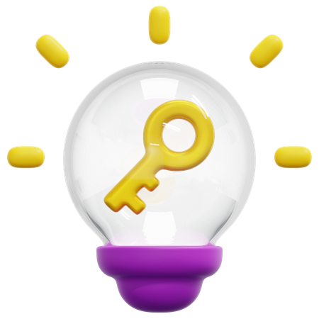 Idée de mot clé  3D Icon