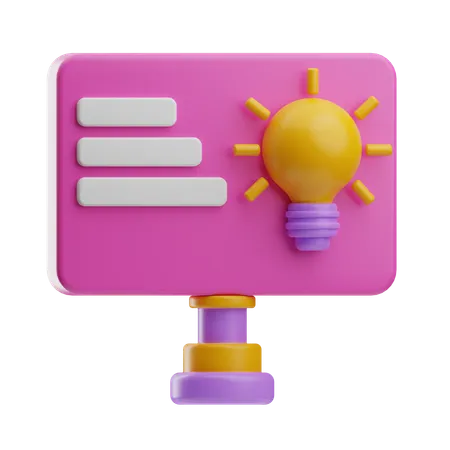 Idée de présentation  3D Icon