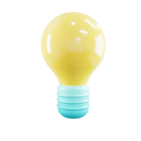 Idee Lampe  3D Icon