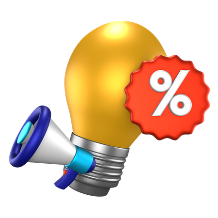 Idée marketing  3D Icon