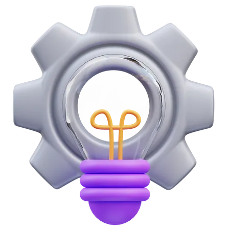 Ideenprojektmanagement  3D Icon