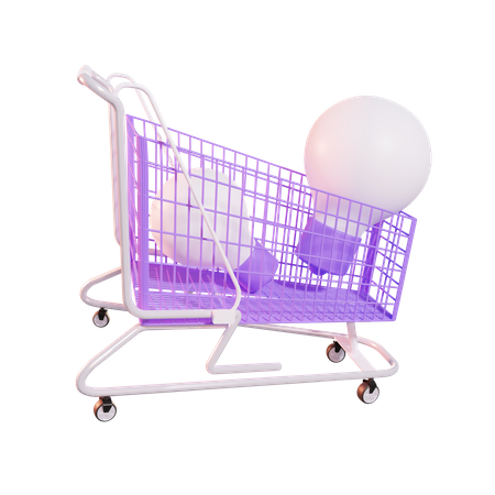 Idée de shopping  3D Icon