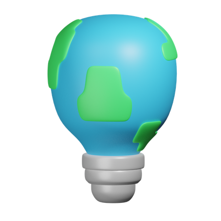 Idée de la terre  3D Icon