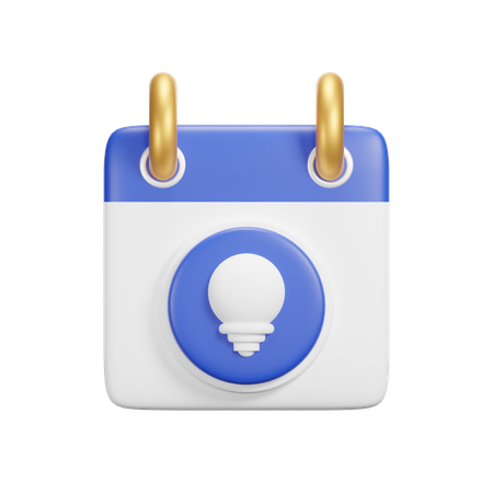 Ideenkalender  3D Icon