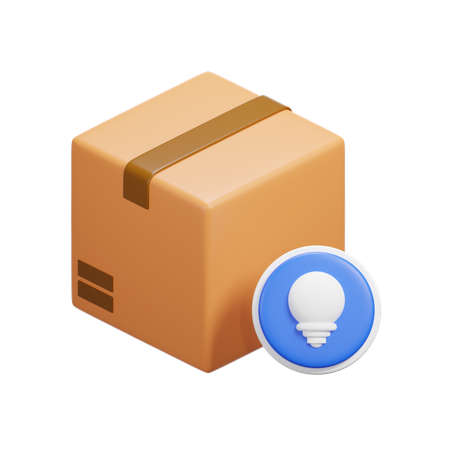 Ideenbox  3D Icon