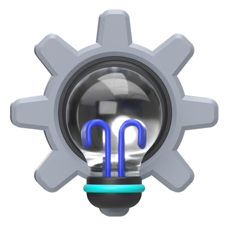 Ideenfindung  3D Icon