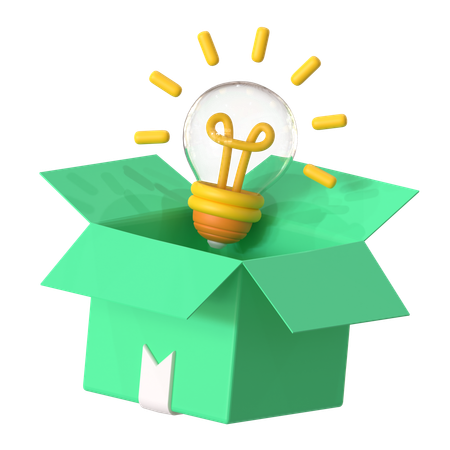 Ideenmanagement  3D Icon