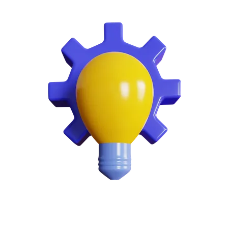 Ideenmanagement  3D Icon