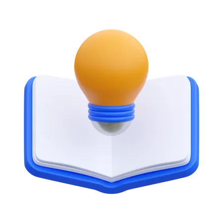 Ideia de aprendizagem  3D Icon