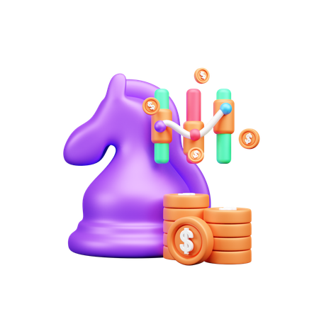 Ideia de financiamento  3D Icon