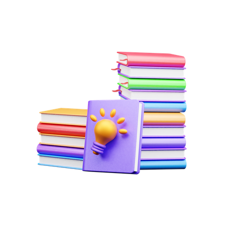 Ideia de leitura  3D Icon