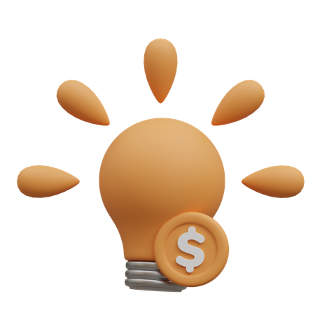 Ideia de negócio  3D Icon