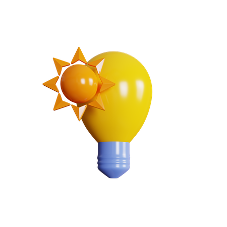 Ideias brilhantes  3D Icon