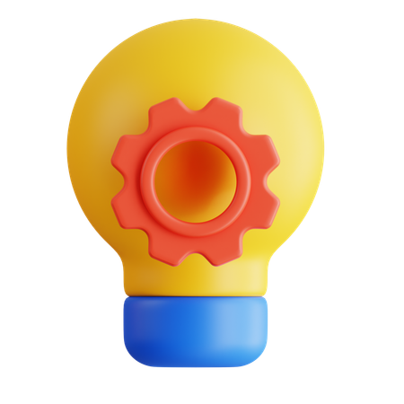 Ideias criativas  3D Icon