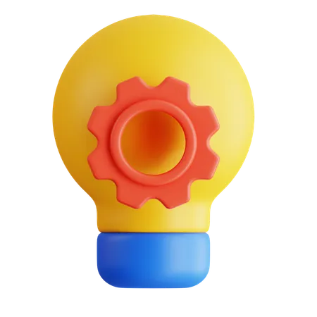 Ideias criativas  3D Icon