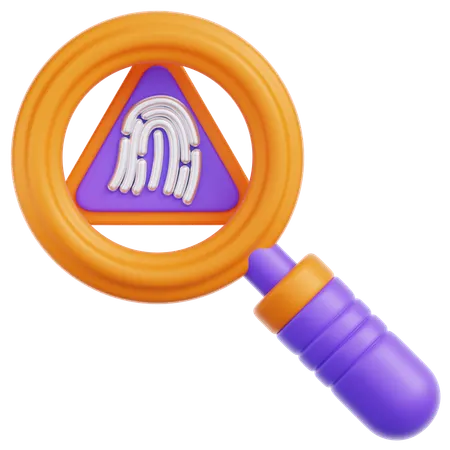 Identification  3D Icon