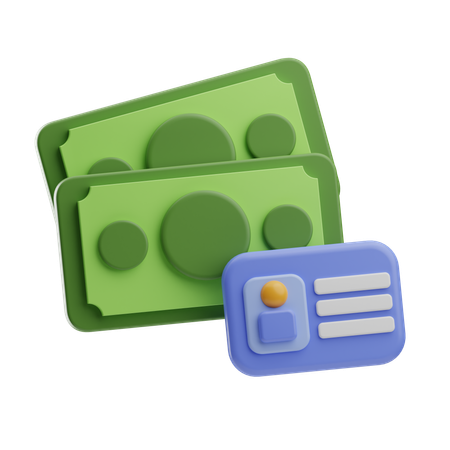 Identity Card  3D Icon