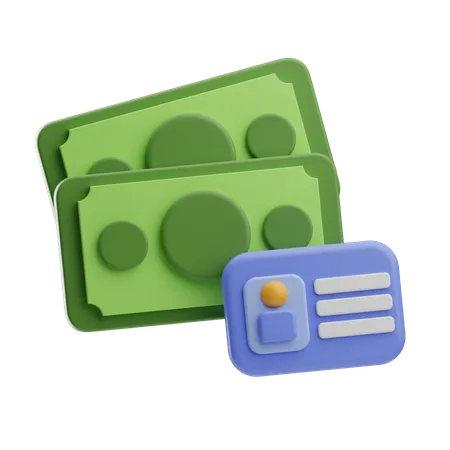 Identity Card  3D Icon