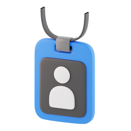 Identity Card  3D Icon