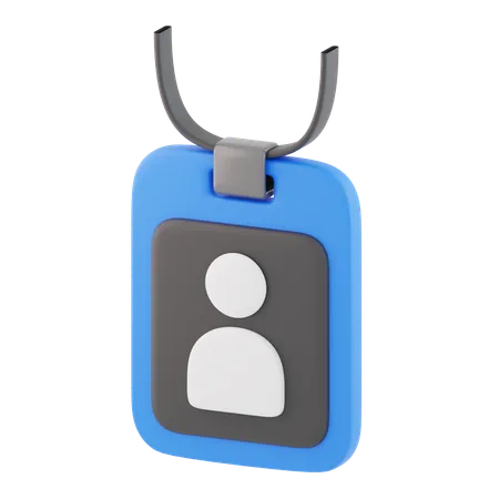 Identity Card  3D Icon