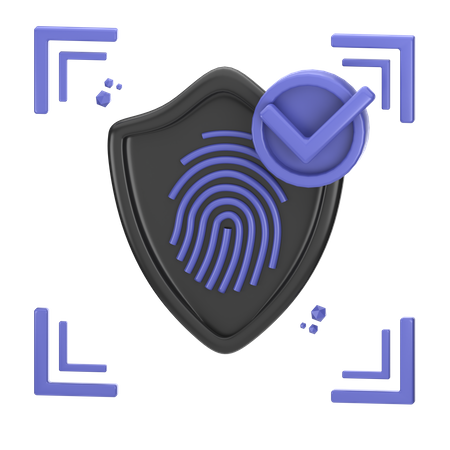 Identity Security  3D Icon