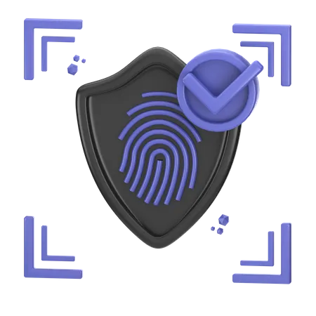 Identity Security  3D Icon