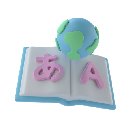 Tema de idioma  3D Icon