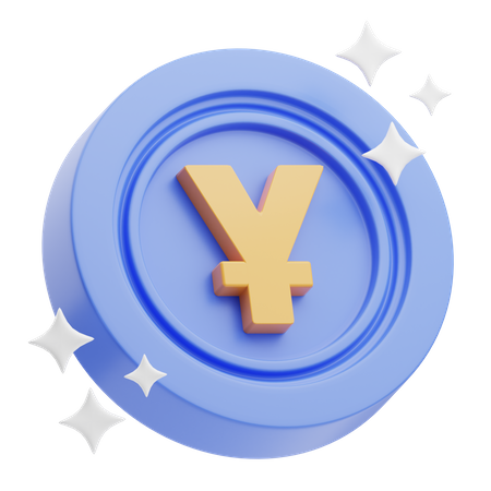 Iene japão  3D Icon