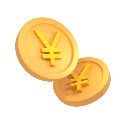 Yen japonês  3D Icon