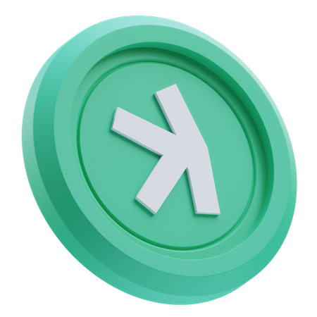 Ser criptomoneda  3D Icon