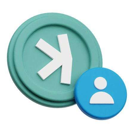 Konto sein  3D Icon