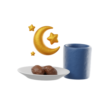 Iftar  3D Icon