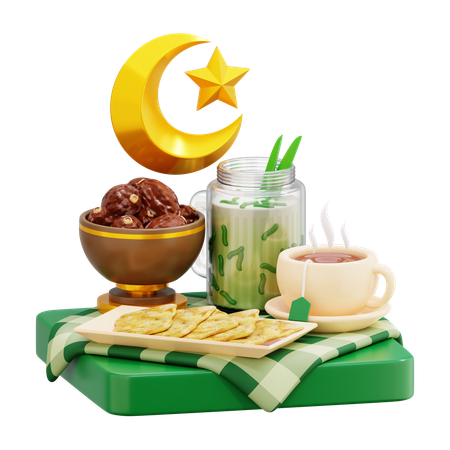 Iftar  3D Icon