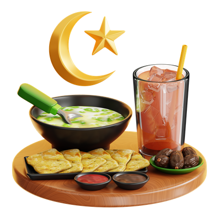 Iftar  3D Icon