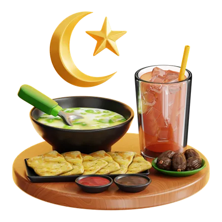 Iftar  3D Icon