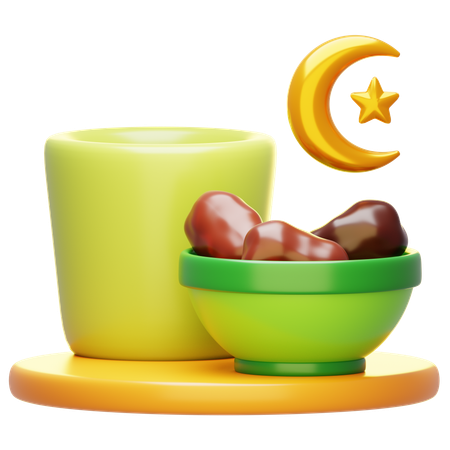 Iftar  3D Icon