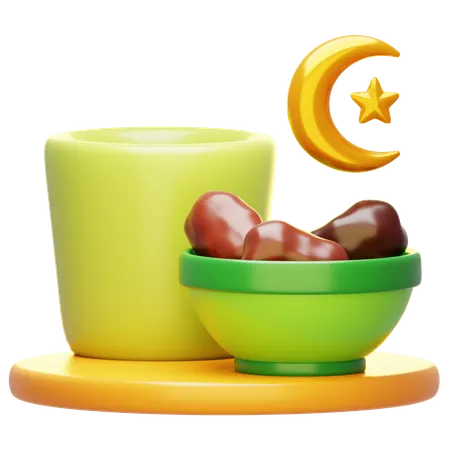 Iftar  3D Icon